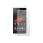 4x Dipos antireflective screen protector for Sony Xperia Z - the 2 foils for the display and the back (Wireless Phone Accessory)