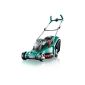 Bosch Rotak 43 LI cordless lawnmower + 2 batteries and charger (36 V, up to 600 m² recommended lawn, 50l) (tool)