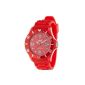 ICE-Watch - Mixed Watch - Quartz Analog - Ice-Forever - Red - Big - Red Dial - Red Silicone Bracelet - SI.RD.BS09 (Watch)