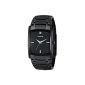 Fossil - FS4159 - Men's Watch - Quartz Analog Watch - Black Steel - Steel Bracelet Black (Watch)