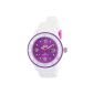 Ice-Watch Unisex Watch Ice-White Big white / purple quartz analog SI.WV.BS11 (clock)