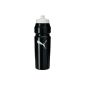 PUMA Bottle Water Bottle Plastic, Black / White, 1 liter, 052 632 01 (equipment)