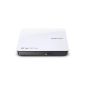 Samsung SE-208AB / TSWS external DVD burner 8x (6x DVD ± R, USB 2.0) incl. Nero software white (accessory)