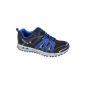 Men's sports shoes, very light and comfortable, black / blue, Gr.  41-46 (Textiles)