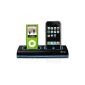 DEXIM - double charger Office Stand (Dual Dock) for iPhone 4 / 3GS / 3G / V1 / iPod Touch / iPod - (DCA037C) (Accessory)