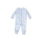 Sanetta 220454 - Overall longsleeve with foot, curled, Organic Cotton (Other colors) (Textiles)