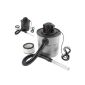 Ash vacuum cleaner - Grey - Capacity 20 liters - 1200 Watt - 1 washable fine filter - VARIOUS COLORS (Miscellaneous)
