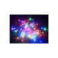 Garland / Christmas decoration multicolor LED RGB - 10 meters - 100 LED - 7W - IP44