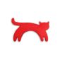 Leschi Wärmekissen | 36615 | The cat Minina | Standing | size (heat cushion for the neck) Colour: Fire / Midnight (Personal Care)