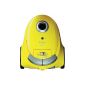 Dirt Devil M7012-2 Bodenstaubsauger Popster / 2000W / bag with / including parquet brush / yellow (household goods)