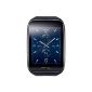 Samsung S Gear GPS Watch Black / Blue for Smartphone (Electronics)