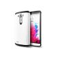Spigen Slim Armor Case for LG G3 White (Wireless Phone Accessory)