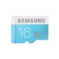 Samsung 16GB MicroSDHC Memory Card Standard Class 6 MB-MS16D / EU (Accessory)