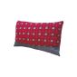Outdoor fans travel pillow, red plaid, light, small stuff sack, the outdoor cushions (Luggage)