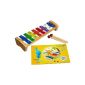KiKANiNCHEN 109467056 - Wooden Xylophone (Toys)