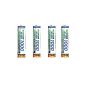 weltatec 4x AAA BATTERIES High 1000mAh for Siemens Gigaset A58H A58 H Phone (cells made by Panasonic) + weltatec Screen Cleaner (Electronics)