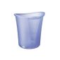 Leitz Allura Trash Paper Polypropylene 18 L 100% recyclable - Light Blue Translucent (Office Supplies)