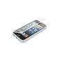 KW integral protective shell TPU Case for iPhone 5 and 5S Transparent white (Wireless Phone Accessory)