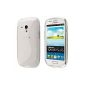 ECENCE Samsung Galaxy S3 mini i8190 i8200 protective shell transparent shell case cover 14020406 (Wireless Phone Accessory)