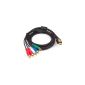 SODIAL (TM) HDMI m .. € 5 RCA RGB Audio and video ble C .. |? O (AV) component (Electronics)