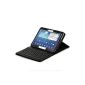 SHARON LEICKE | extra-slim protective case for Samsung Galaxy Tab 10.1 P5200 P5210 P5220 3 and 4 Samsung Galaxy Tab 10.1 | BLUETOOTH QWERTY KEYBOARD WITH INTEGRATED * FRENCH | AUTO SLEEP / SLEEP FUNCTION (Electronics)