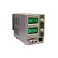 Laboratory power supply, adjustable, digital display, 0-15V, 2A, stabilized, QJ1502C (Electronics)