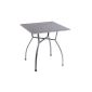 Greemotion table Toulouse, iron-gray, Product Dimensions: 70 x 70 Height: about 72 cm (garden products)