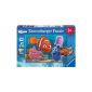 Ravensburger 07556 - Disney Finding Nemo, the little runaway - 2 x 12 piece jigsaw puzzle (Toys)