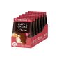 6 x Jacobs coffee, cafe crema, coffee, family pack, pads suitable for all pad machines, 36 pads (pads insg.216)