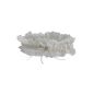 Garter M8153 for the bride with rhinestones and lace in Ivory (Textiles)