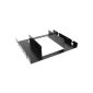 39950R InLine HDD mounting frame adapter (3x 6.4 cm (2.5 inches) to 13.3 cm (5.2 inches)) only frame / black screws (Accessories)
