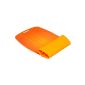 Fellowes 9362401 mouse pad with wrist Orange silicone (Office Supplies)