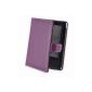 Cover-Up Cover for Sony Reader PRS-T1 / T2-PRS (in book style, made of genuine leather) purple (Accessories)