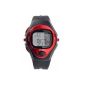 Foxnovo R022M impervious to water calories Pulse Heart Rate Monitor Sports Watch Digital wrist with Alarm / Calendar / Chrono (red)