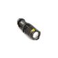 FX SK68 Flashlight Cree XR-E Q5 (200LM, 1 x AA / 1 x 14500, Black)