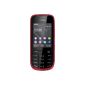 Nokia Asha 203 Touch and Type mobile phone (6.1 cm (2.4 inch) display, 2 megapixel camera) dark (Electronics)