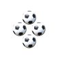 Footballs - Noble Magnets Set of 4 Ø 5 cm - Magnet with football motif for Magnetic board Magnetic Wall Wall Memoboard whiteboard - Original Magnets GUMA Magneticum
