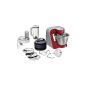 Bosch food processor MUM54720 Styline MUM5 (900 watts, 3.9 liter) Deep red / silver (household goods)