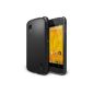 SF Matte Black [Black] - Google Nexus 4 Rearth Ringke SLIM SF Premium Hard Case Cover - Cover Holster Cases ECO Package (Electronics)