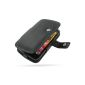 B41 Black PDair Leather Case for HTC Sensation 4G Z710e / HTC Sensation XE (Electronics)