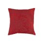 Cotton cushion 40x40cm Baroque Style RED