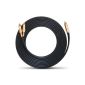 Oehlbach NF 1 Y-Sub Subwoofer Y-RCA cable black 7:00 m (accessories)