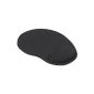 Comfort mouse pad wrist rest for mouse Optical Mouse / Trackball Black