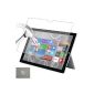 Real glass Protector for Microsoft Surface PRO 3 armored film Clear adhesive film (Electronics)