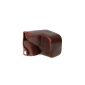 Case camera bags PU Leather for Sony NEX Camera 16-50mm 6 coffee (Accessory)