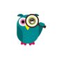 Sticky Jam Spyhole Stickers Owl