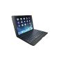 ZAGG Folio Case, Equipped with a Bluetooth keyboard Backlit, iPad Air - Black (QWERTY) (Personal Computers)