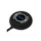 iKross hands-free Bluetooth and 3.5 mm Jack Socket with USB Port Car Charger - Black (Wireless Phone Accessory)
