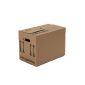 15 books cartons (professional) STABLE + 2-WAVE - relocation cardboard boxes packing books packing boxes box (tool)