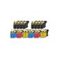 20 cartridges compatible for Brother LC 123 LC123 LC-127 LC-125 XL with chip (Office supplies & stationery)